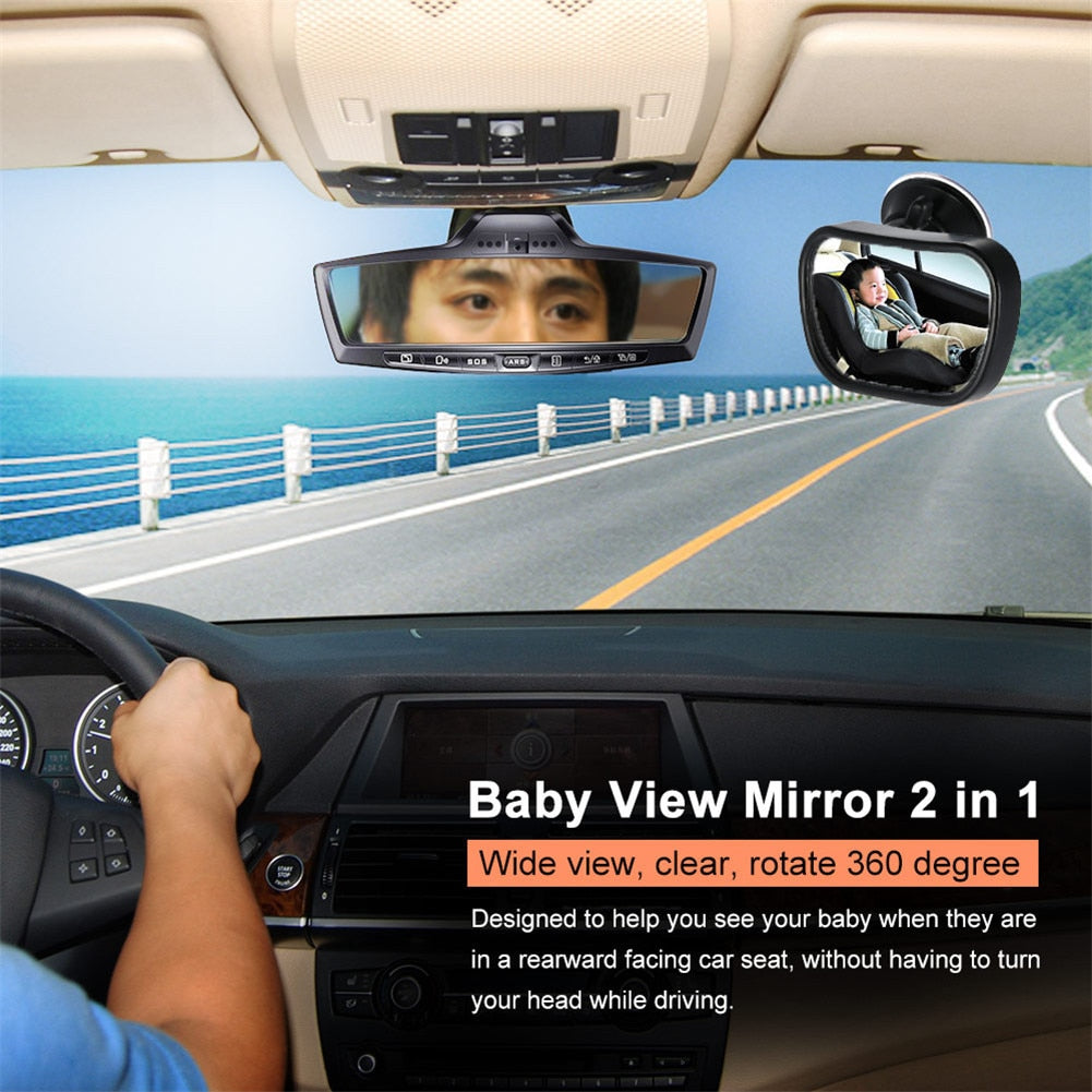 2 in 1 Mini Safety Car Back Seat