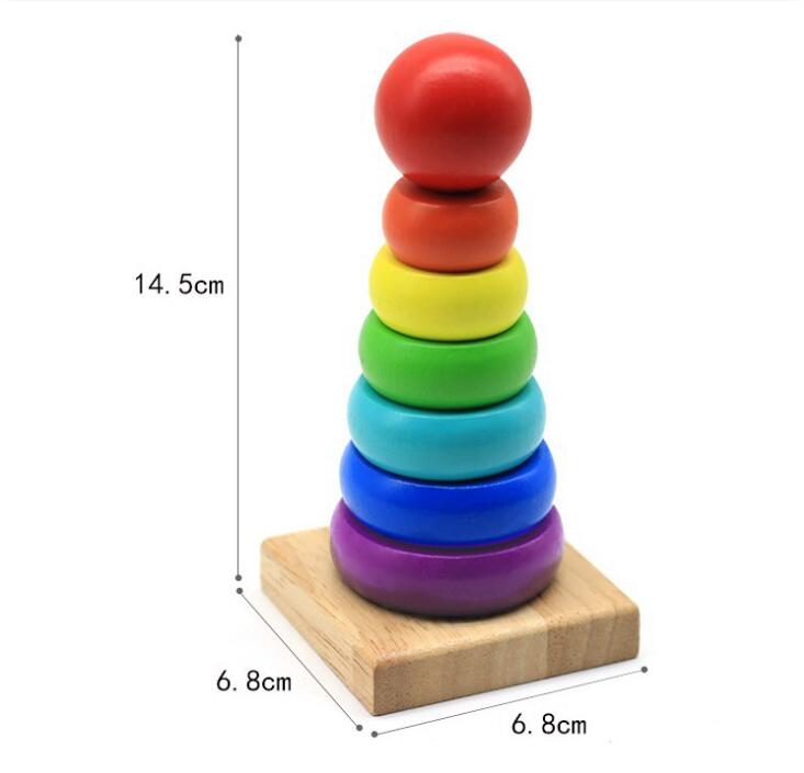 Rainbow Stacking Cups