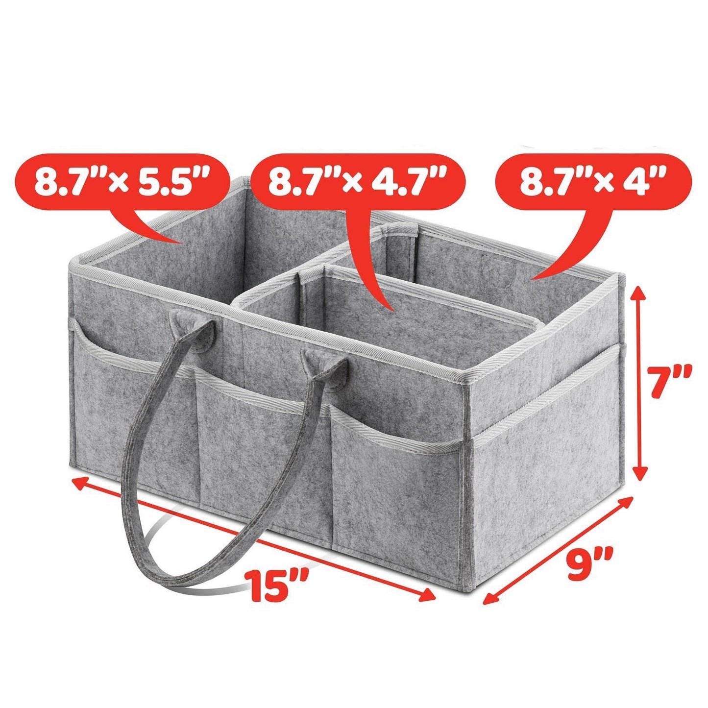 Baby Diaper Caddy Organizer