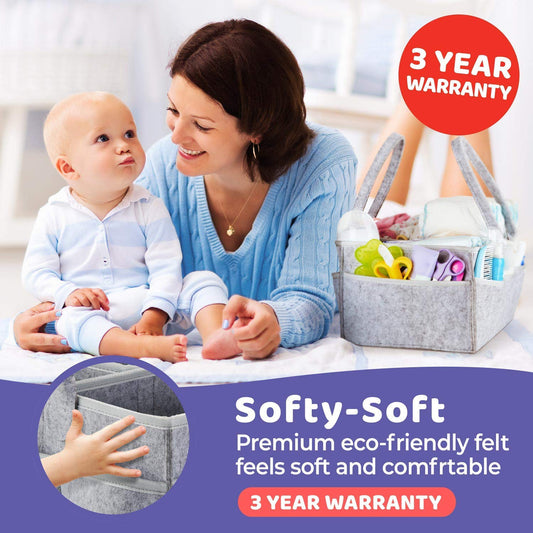 Baby Diaper Caddy Organizer