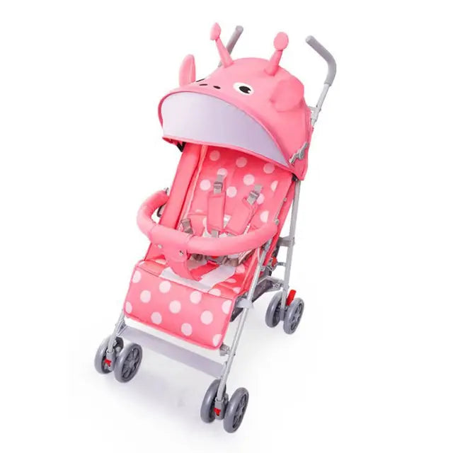 Smooth Ride Foldable Stroller with Suspension