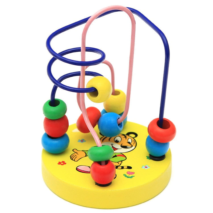 Animal Bead Stroller Toy