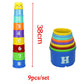 Rainbow Stacking Cups