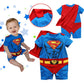 SUPERMAN Creeper Baby  Jumpsuit