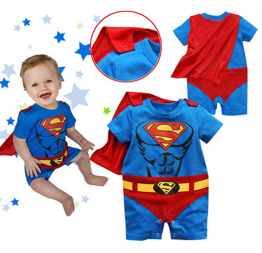 SUPERMAN Creeper Baby  Jumpsuit