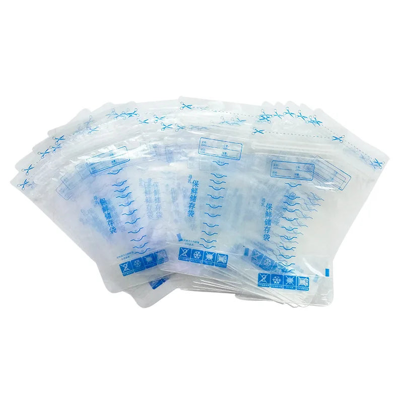 30 Pieces 250ml Milk Freezer Bags