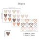Heart Shape Wall Stickers