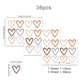 Heart Shape Wall Stickers