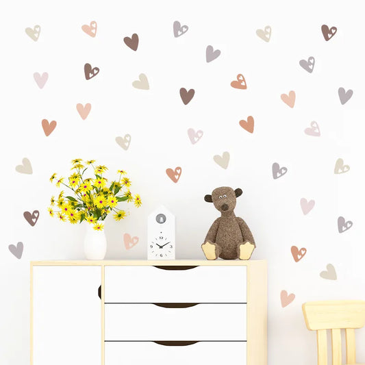 Heart Shape Wall Stickers