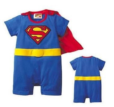 SUPERMAN Creeper Baby  Jumpsuit