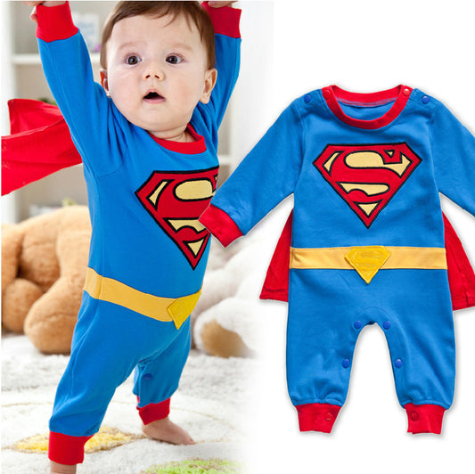 SUPERMAN Creeper Baby  Jumpsuit