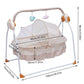 5-Gear Auto-Swinging Crib with Music & Bluetooth