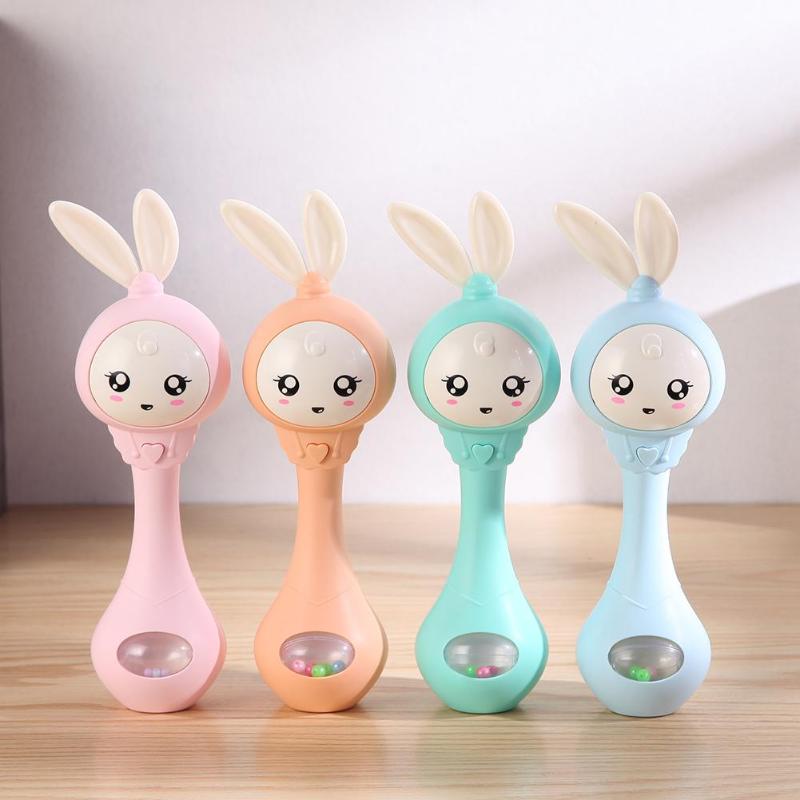 Light-Up Bunny Rattle