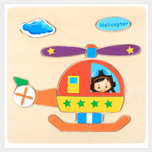Animal Puzzle Train