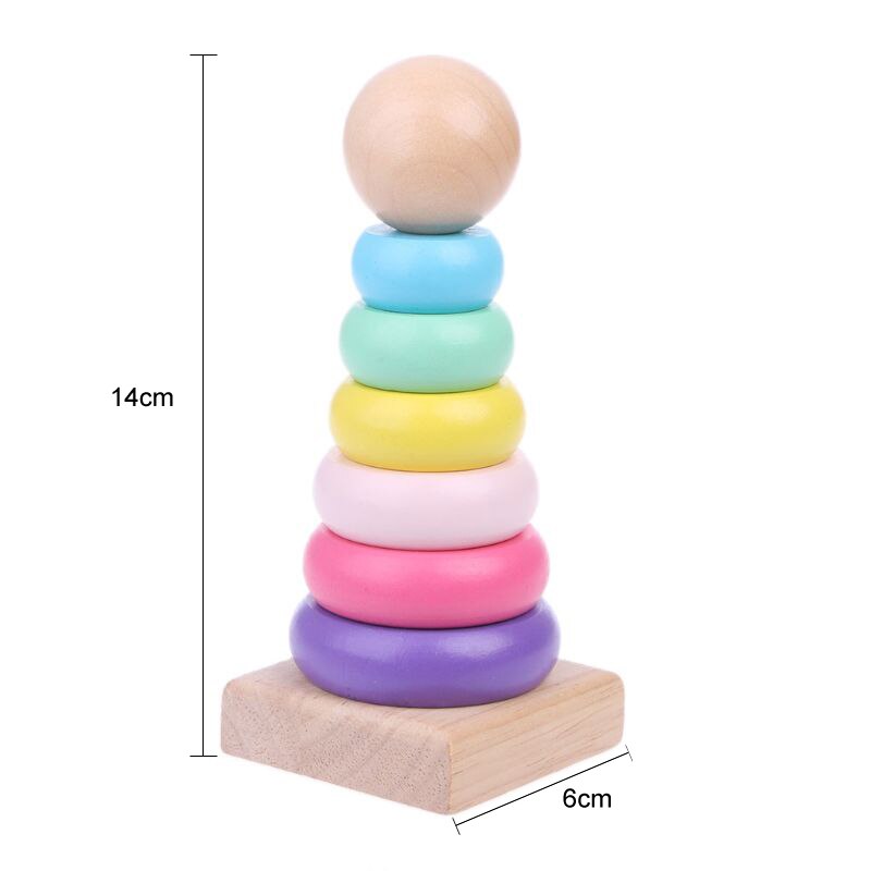 Rainbow Stacking Cups