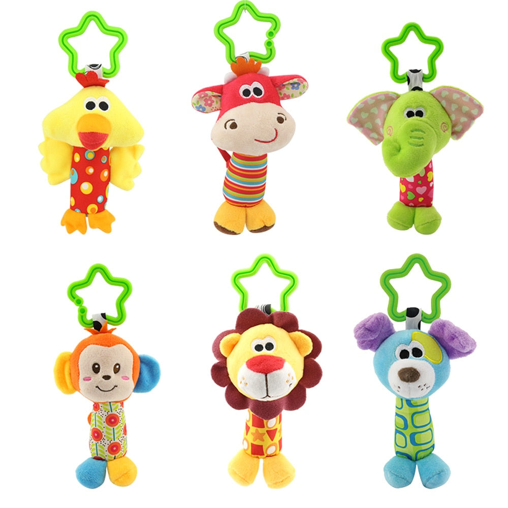 Cuddly Critter Stroller Toy
