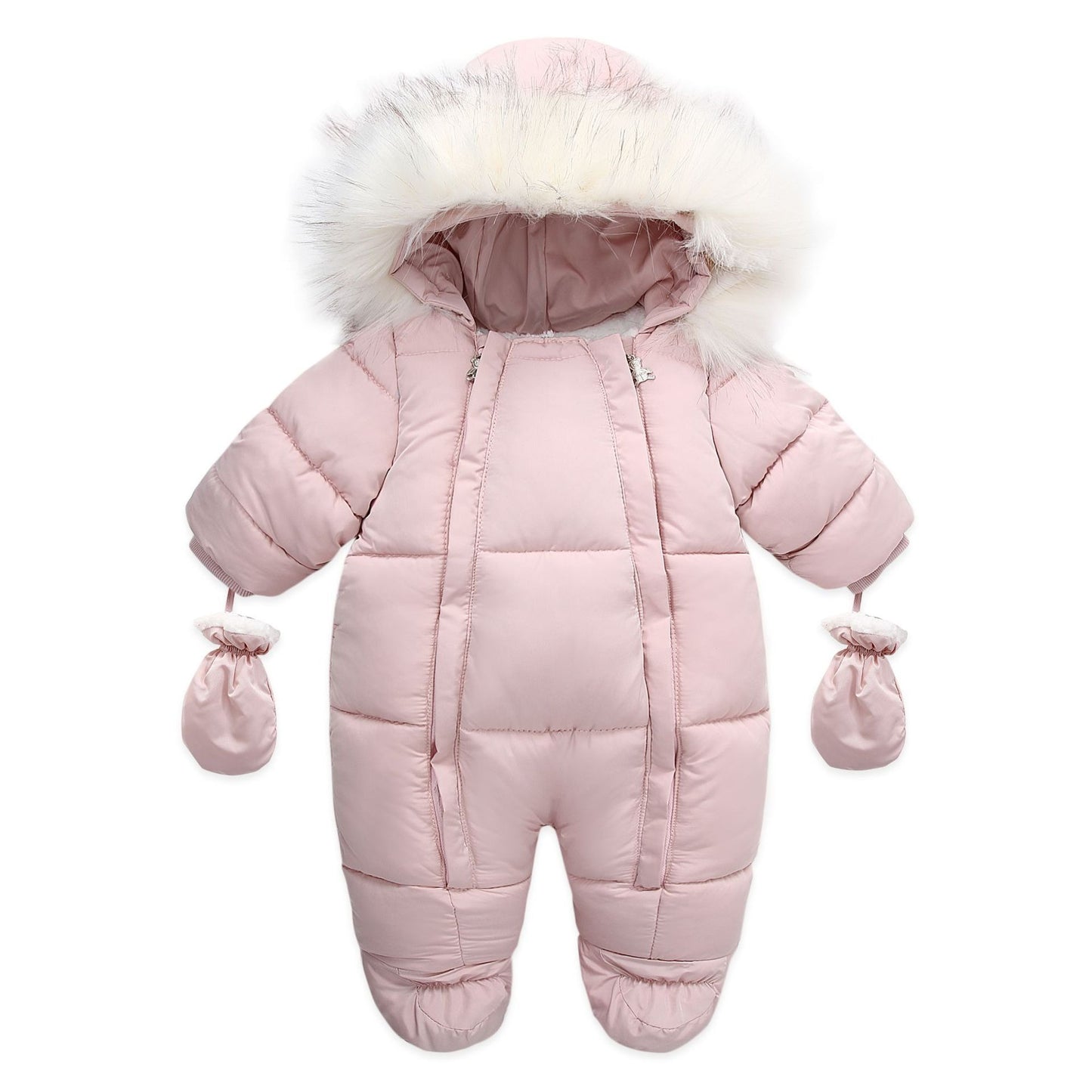Winter Wool Collar Romper