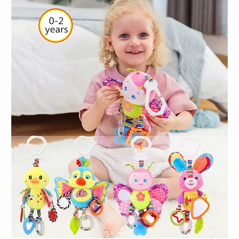 Cuddly Critter Stroller Toy