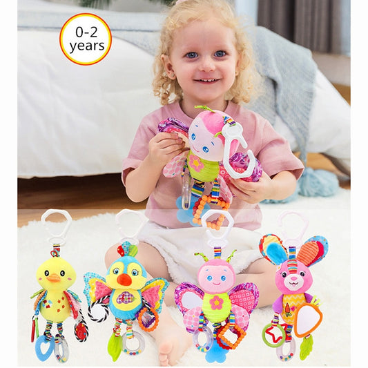 Cuddly Critter Stroller Toy