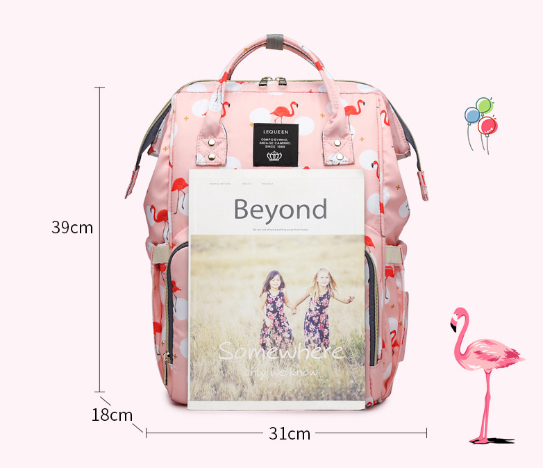 Large Capacity Diaper Backpack
