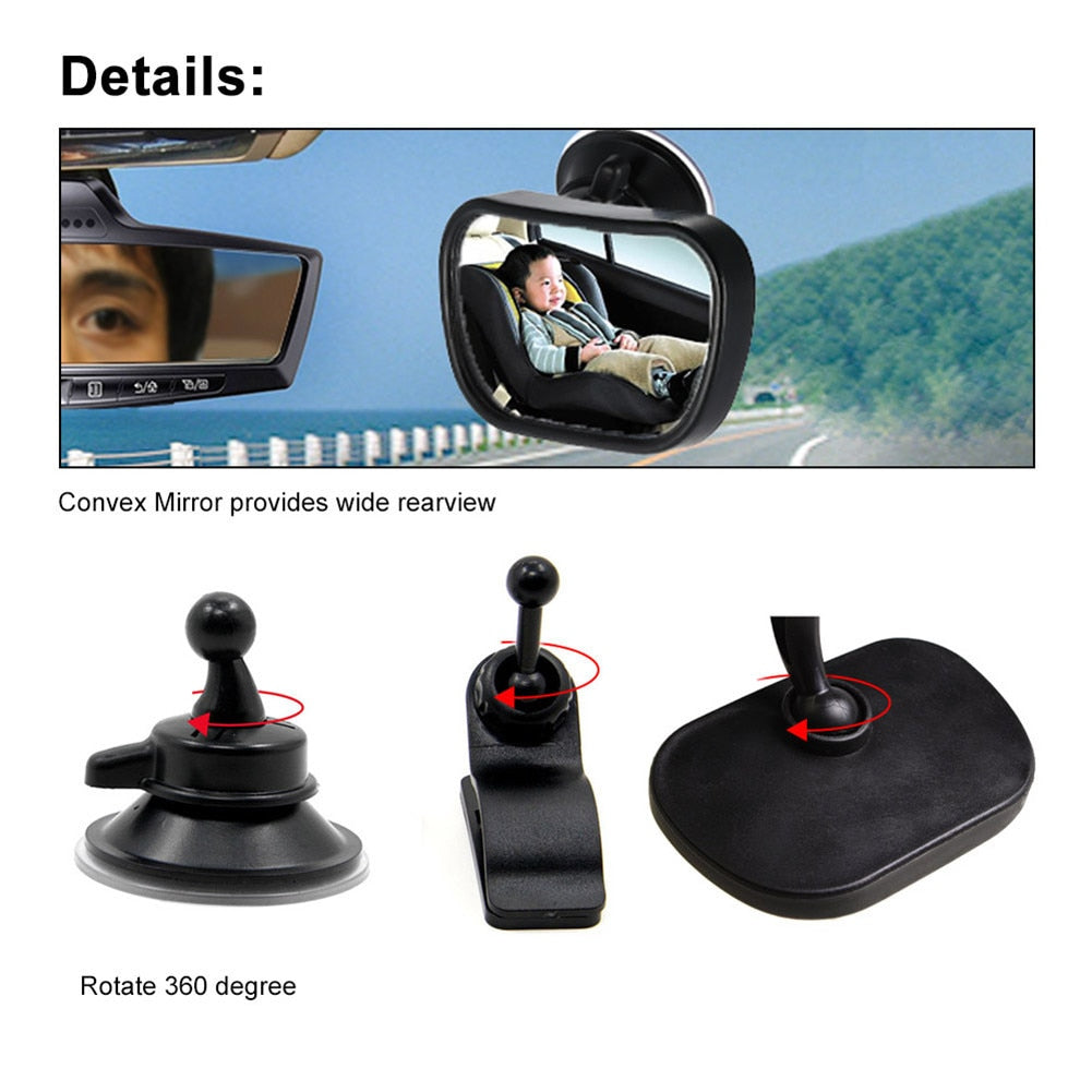 2 in 1 Mini Safety Car Back Seat