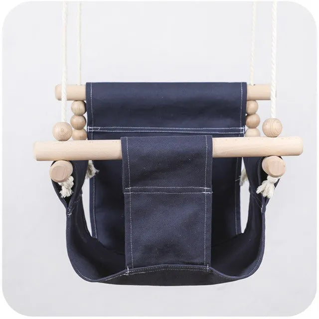 9-Style Wooden Garden Swing Set for Kids