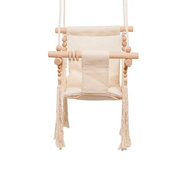 9-Style Wooden Garden Swing Set for Kids