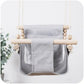 9-Style Wooden Garden Swing Set for Kids