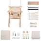 9-Style Wooden Garden Swing Set for Kids