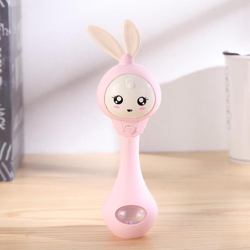 Light-Up Bunny Rattle