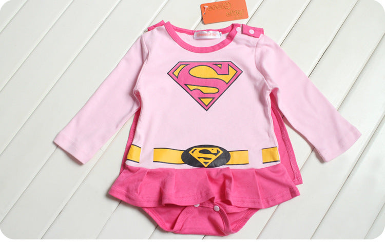 SUPERMAN Creeper Baby  Jumpsuit