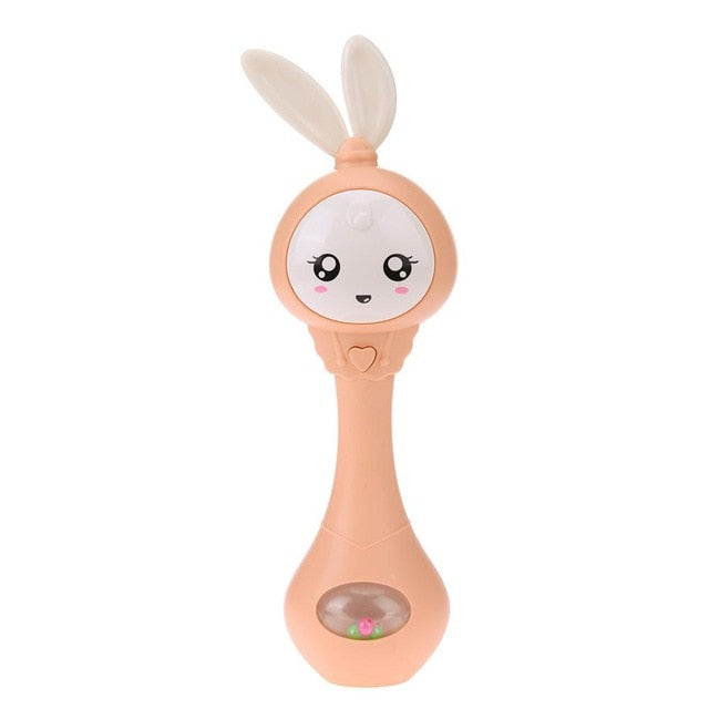 Light-Up Bunny Rattle