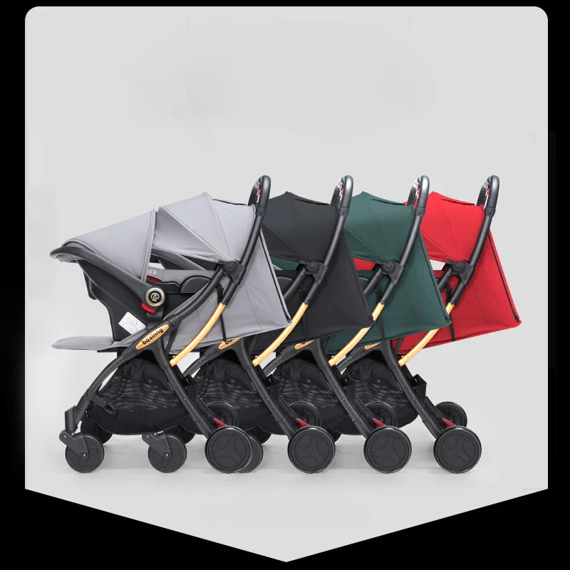 High View Foldable 3-in-1 Stroller