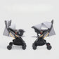 High View Foldable 3-in-1 Stroller