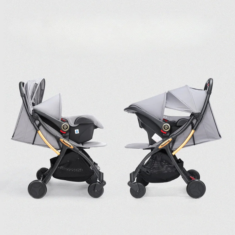 High View Foldable 3-in-1 Stroller