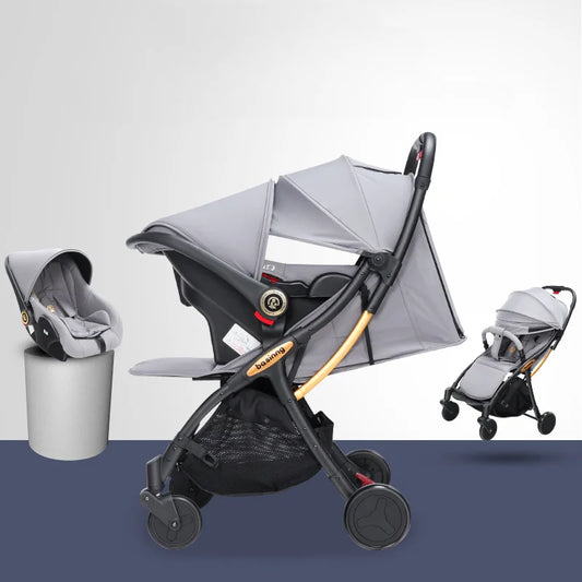 High View Foldable 3-in-1 Stroller