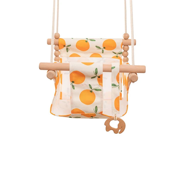 Wooden Baby Swing Chair