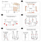 Wooden Baby Swing Chair