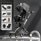 Ultralight Foldable Stroller with Aluminum Frame