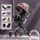 Ultralight Foldable Stroller with Aluminum Frame