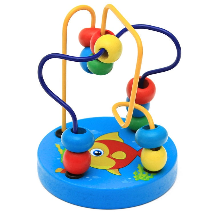 Animal Bead Stroller Toy