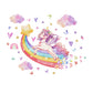 Rainbow Unicorn Wall Decals
