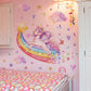 Rainbow Unicorn Wall Decals