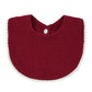 Cotton Gauze Ruffle Baby Bibs