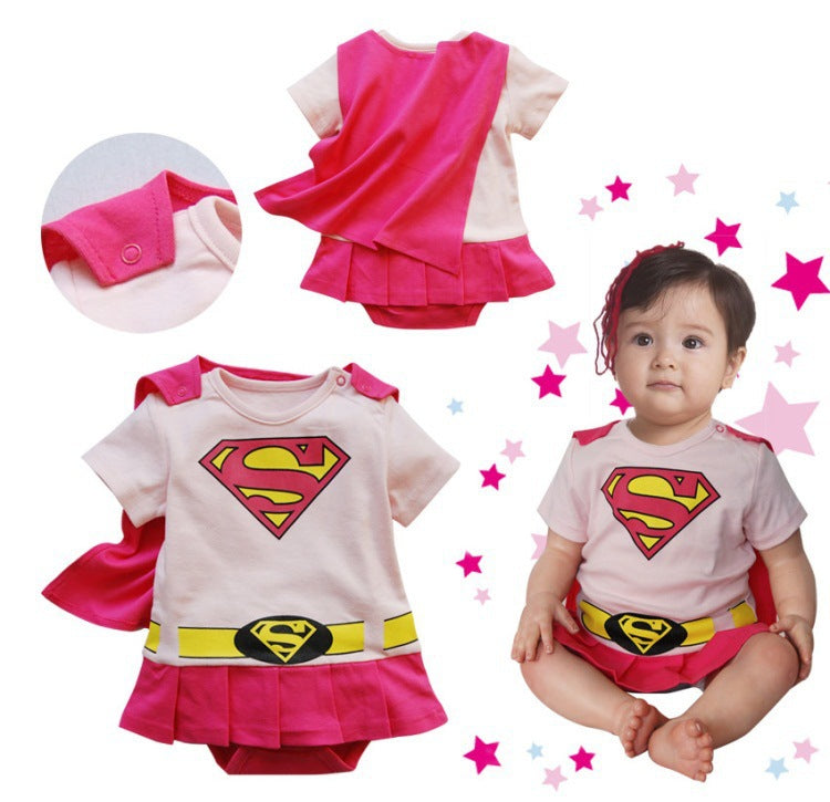 SUPERMAN Creeper Baby  Jumpsuit