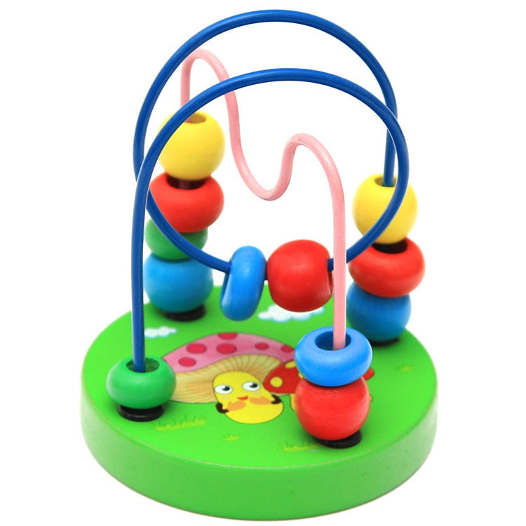Animal Bead Stroller Toy