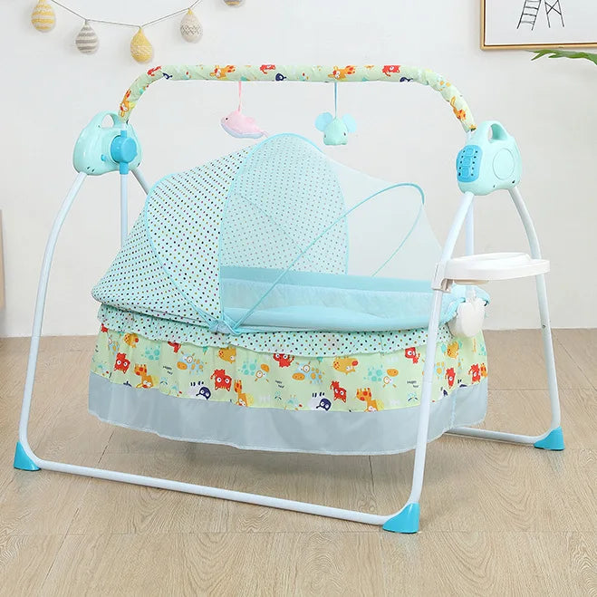 Electric Baby Swing Cradle with Remote Control