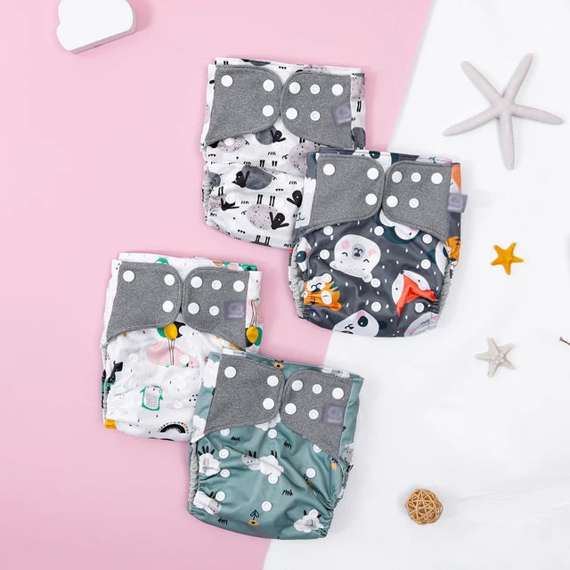 Waterproof Washable Cloth Diaper Set