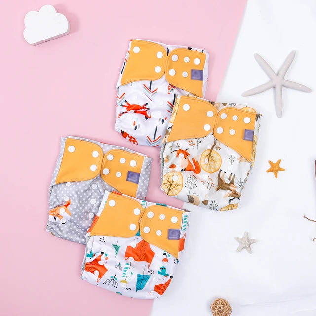 Waterproof Washable Cloth Diaper Set