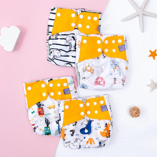 Waterproof Washable Cloth Diaper Set